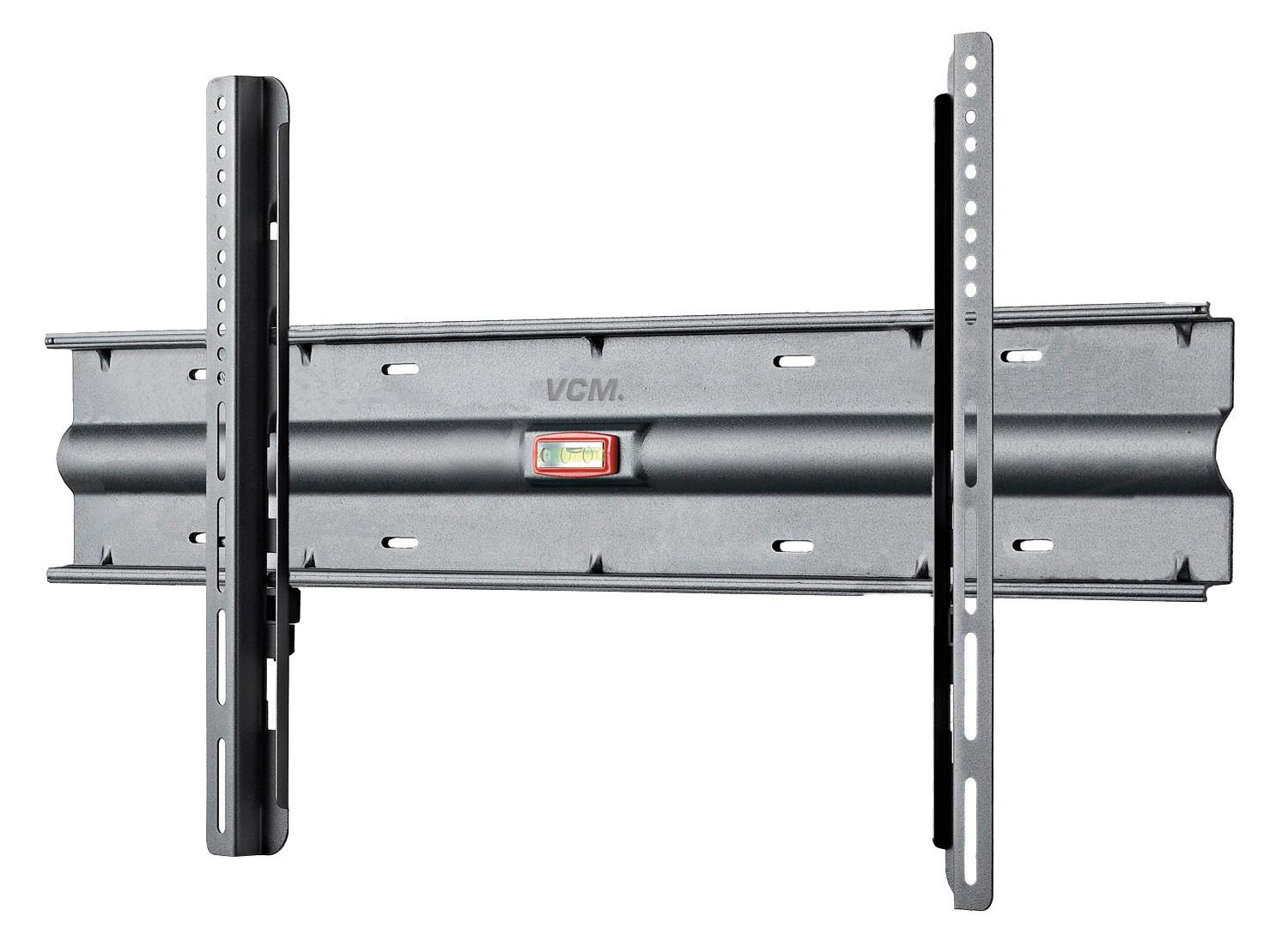 TV-Wandhalter WF 120 ca. 70x48 cm Schwarz - Schwarz, KONVENTIONELL, Metall (70/48/3,5cm) - MID.YOU