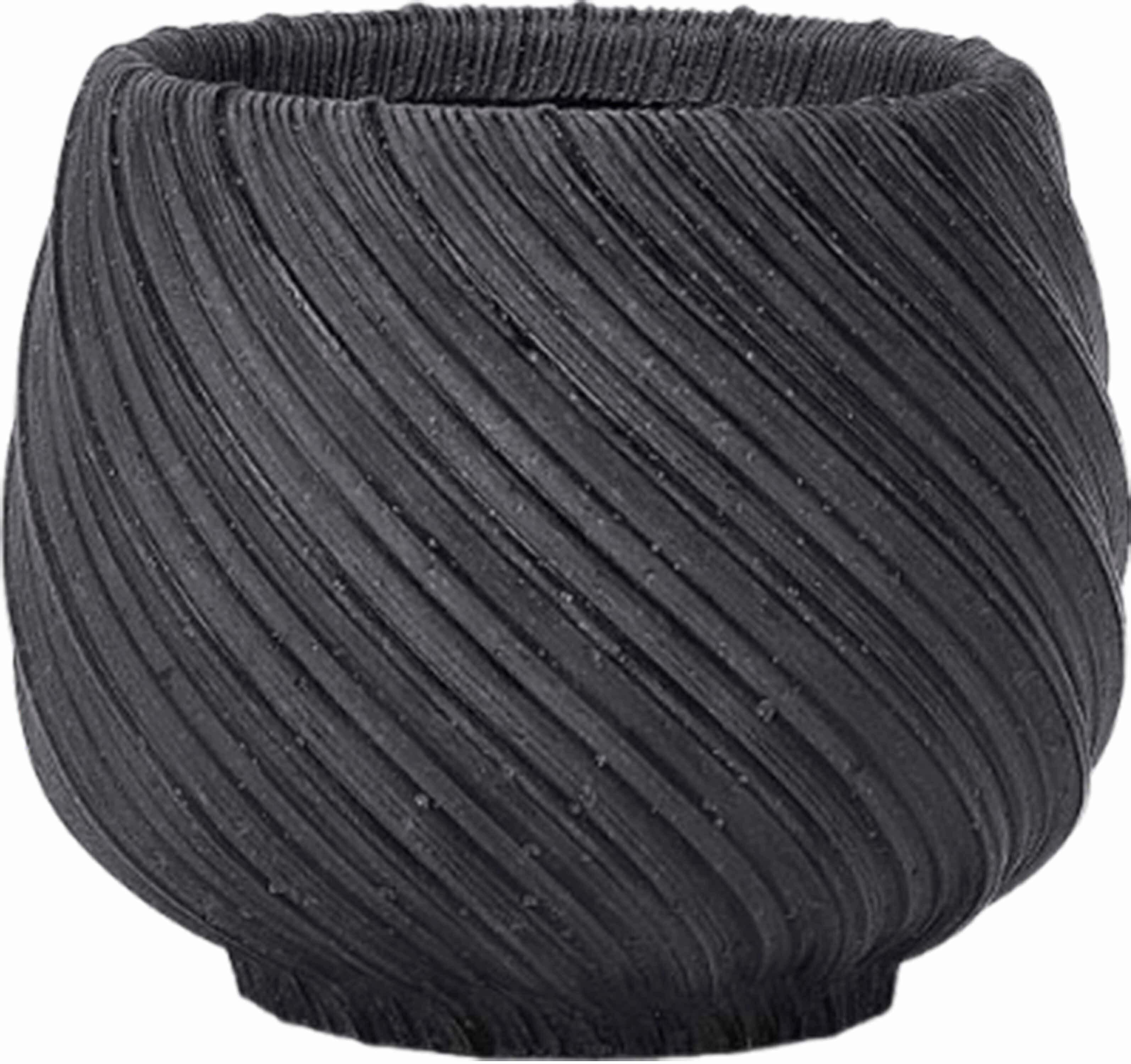 DONICZKA NA KWIATY TT6825903 - czarny, Lifestyle, tworzywo sztuczne (22/18,4cm) - Ambia Home