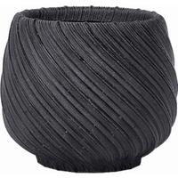 DONICZKA NA KWIATY TT6825903 - czarny, Lifestyle, tworzywo sztuczne (22/18,4cm) - Ambia Home