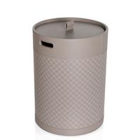 KOSZ NA PRANIE JOOP! CORNFLOWER - biały/szary, Design, tworzywo sztuczne (36,5/36,5/50,5cm) - Joop!