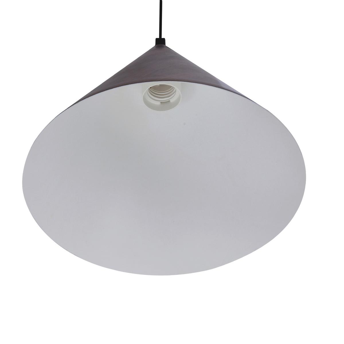 Viseća Svjetiljka Dunca - boje oraha/crna, Design, metal (25/25/110cm)