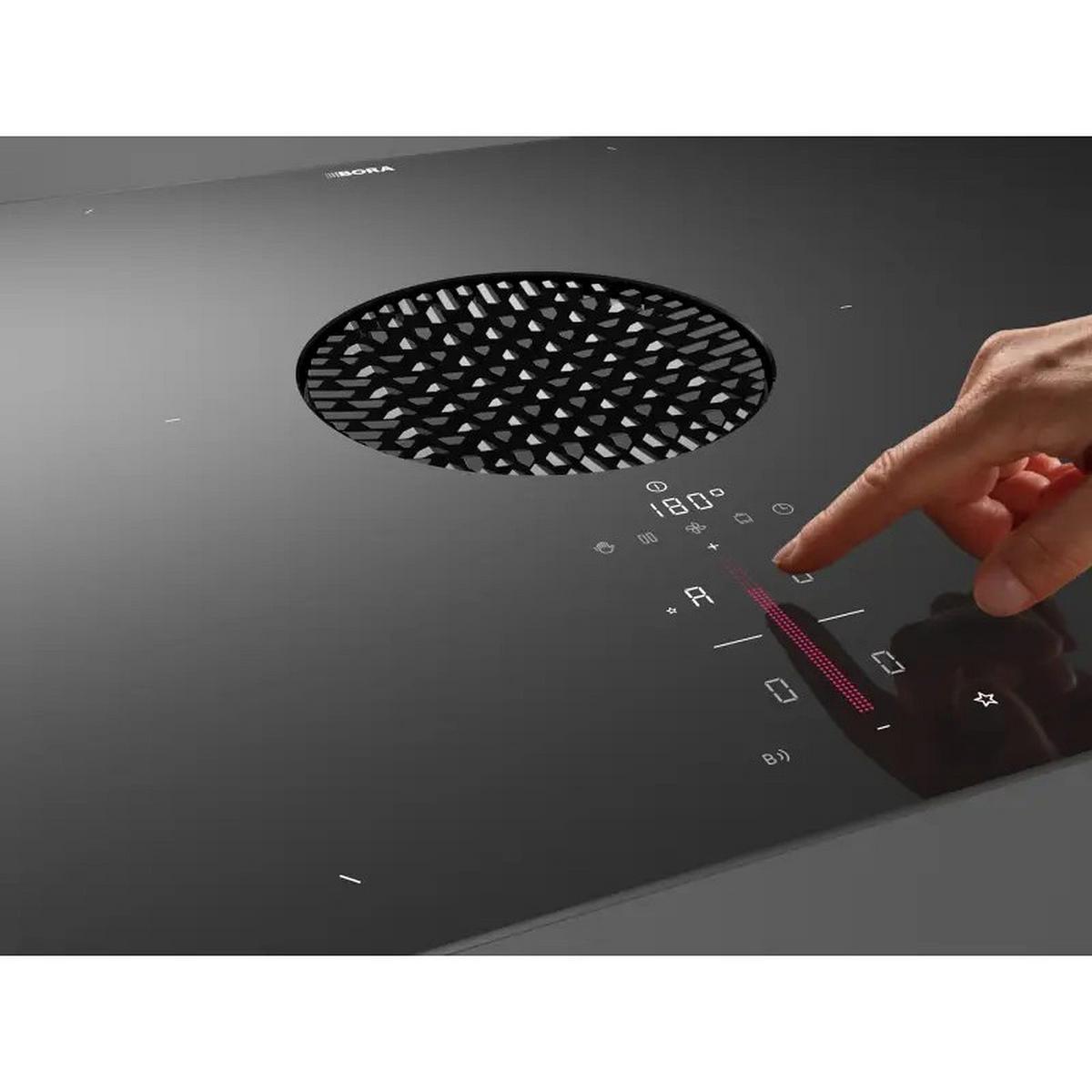 Kochfeld-Dunstabzug-Kombi PUXU2 Schwarz - Schwarz, KONVENTIONELL, Glas (83/19,9/51,5cm) - Bora