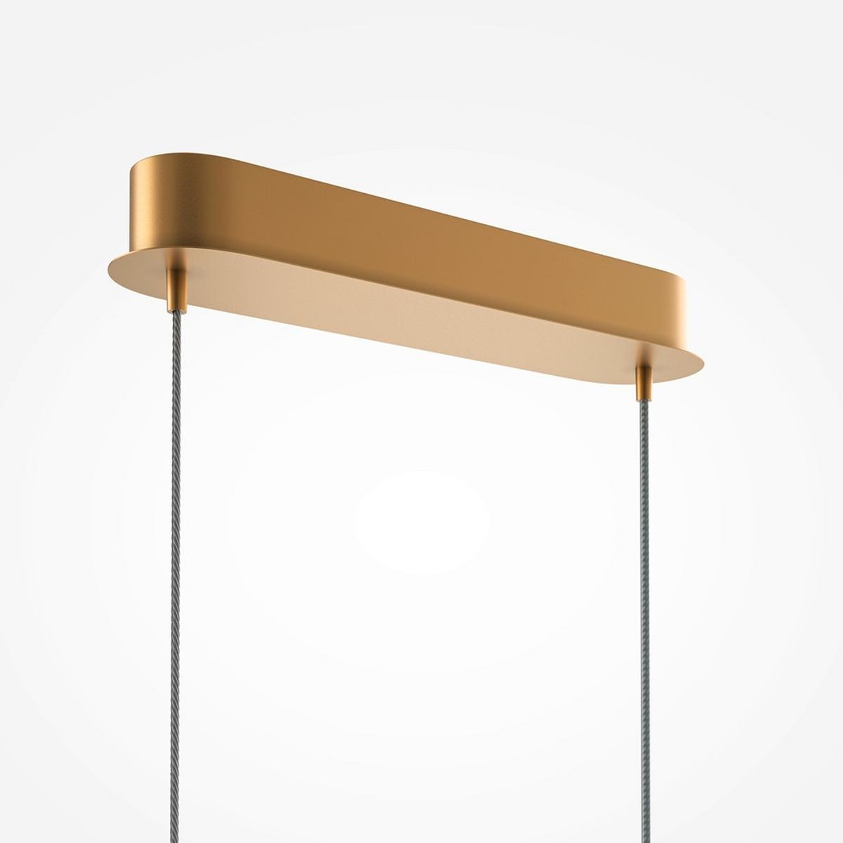 PENDELLEUCHTE LIGHT REFLECTION - Messingfarben, Basics, Metall (98/7/25,7cm) - MAYTONI