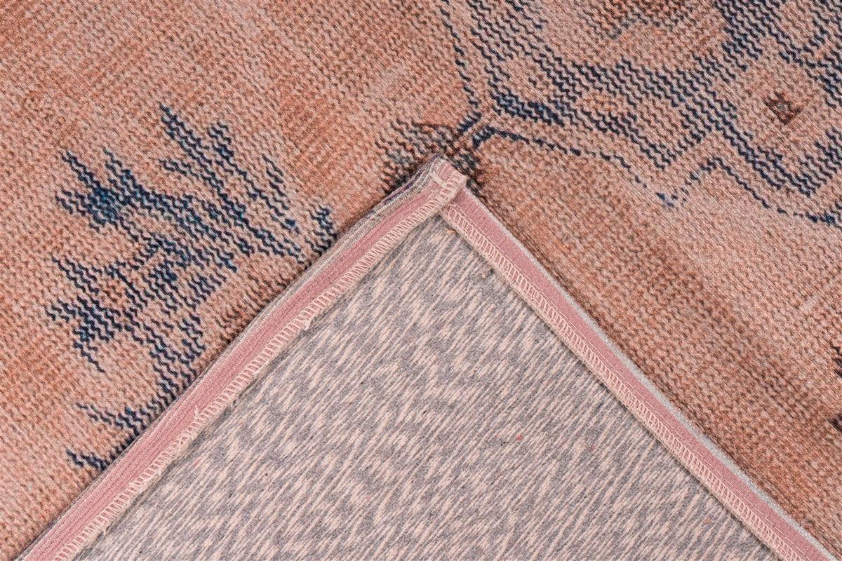 FLACHWEBETEPPICH VINTAGE 8406 BLAU - Blau, Konventionell, Textil (140/200cm) - Kayoom