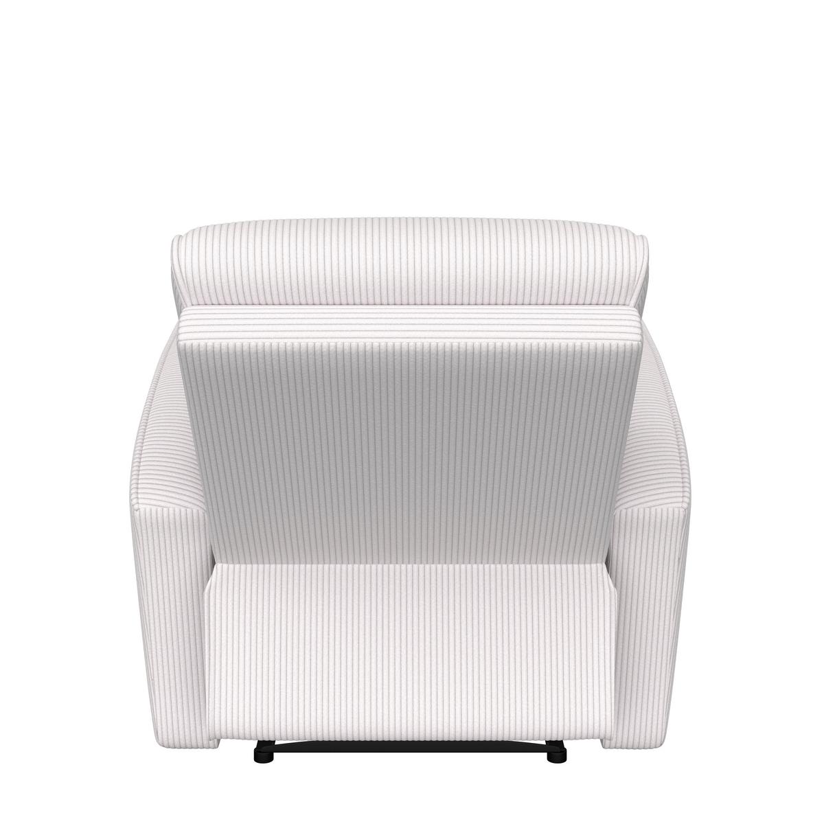 Fotoliu pentru televizor LEON - bej, Basics, plastic/lemn (80/102/96cm) - Ondega