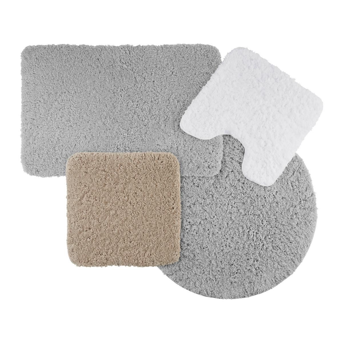 Prostirka Za Toalet 50x50cm Chris - sivobraon, tekstil (50/50cm) - Premium Living