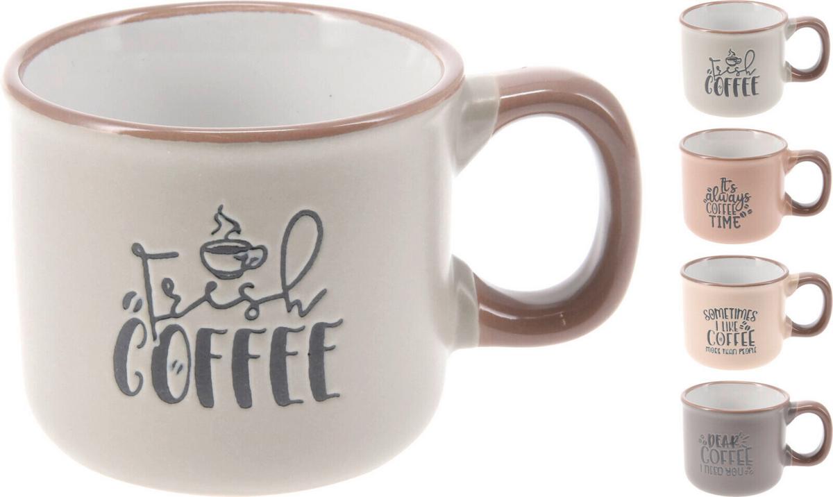 Kávésbögre Coffee - kerámia (6,2/5,3cm)