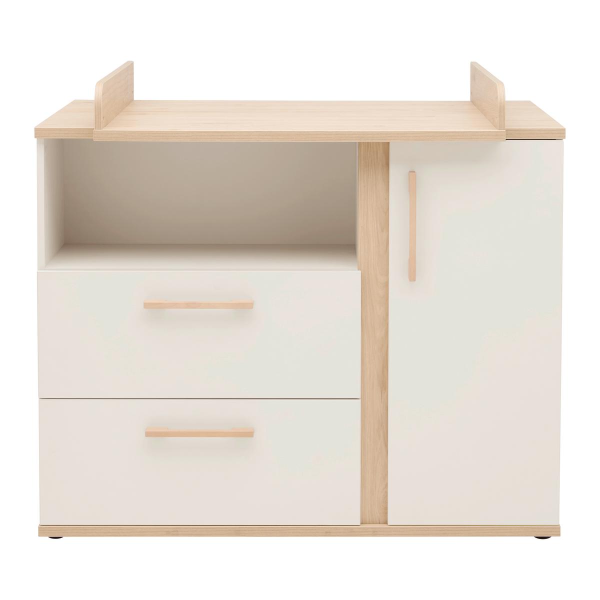 Wickelkommode Dolce Bambino Kaschmirfarben - Kaschmir, KONVENTIONELL, Holz/Holzwerkstoff (117/104/41-78cm) - Roba