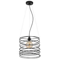 Viseča Svetilka 15640h - črna, Design, kovina (35/128cm) - Globo