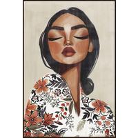 Tablou cu ramă Bonita cca. 80x120 cm - multicolor, Konventionell, plastic/material pe bază de lemn (80/120/80cm) - Mömax