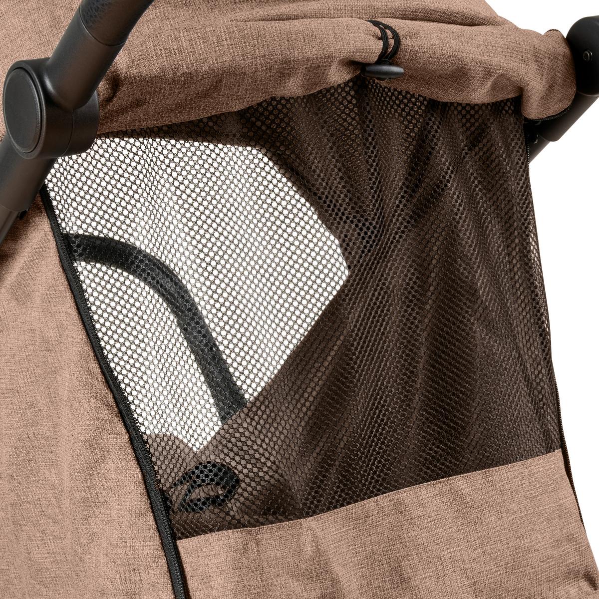 WÓZEK SPACEROWY SMART CRUISER - beżowy/czarny, Trend, tworzywo sztuczne/metal (55/56/107cm) - Jimmylee