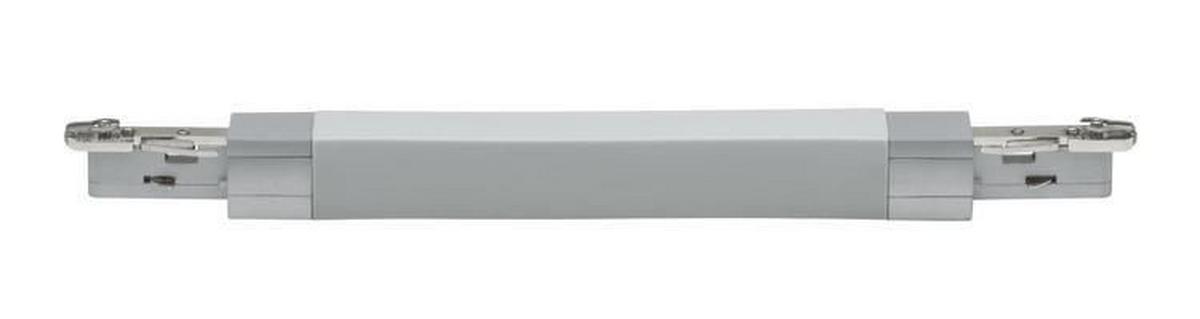 Schienensystem-Verbinder Flex Verbinder II max. 1000 Watt - Chromfarben, Design, Kunststoff (22,7/1,8/1,8cm) - Paulmann