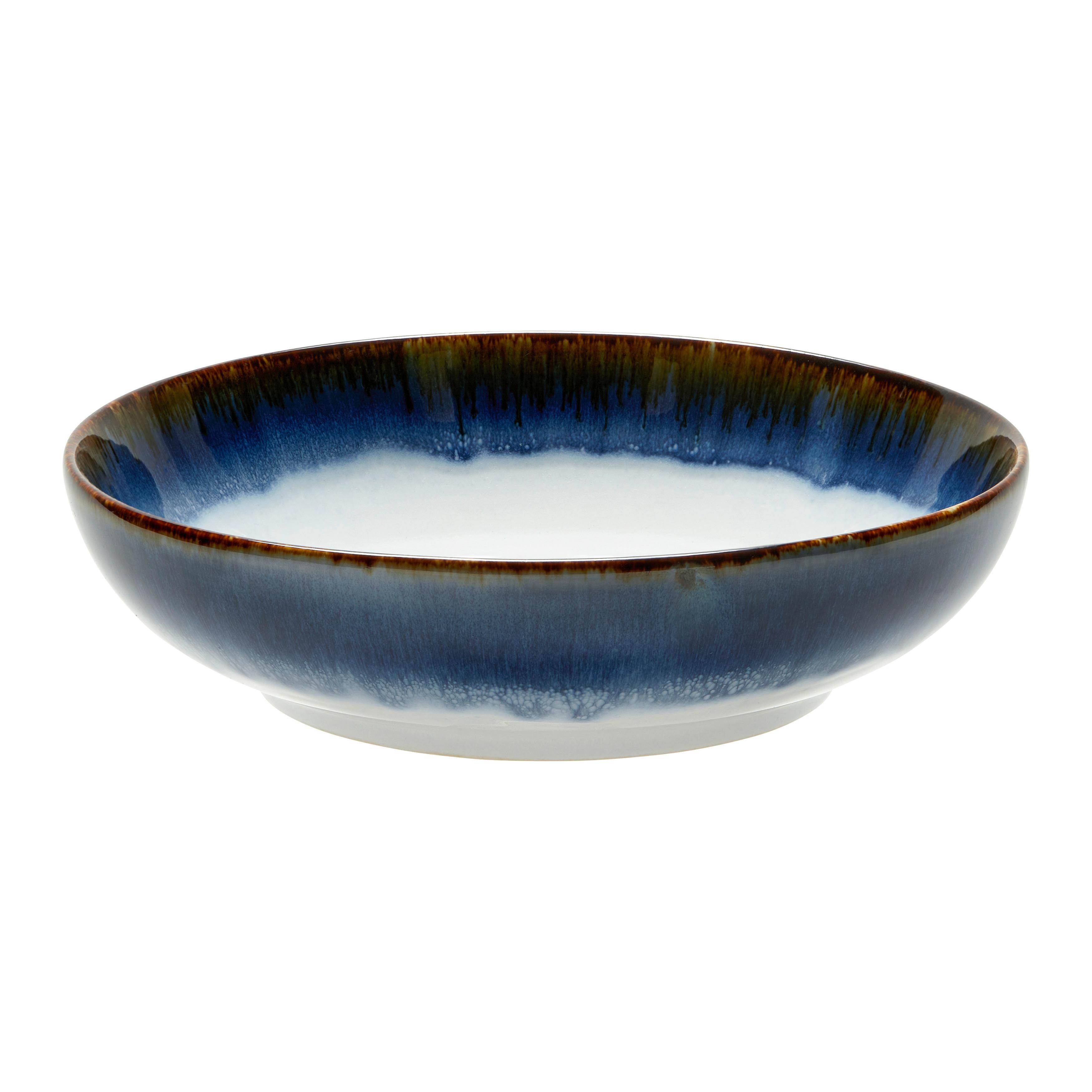 Schüssel Cascade Blau - Grün, Modern, Keramik (22,5/6cm) - Creatable