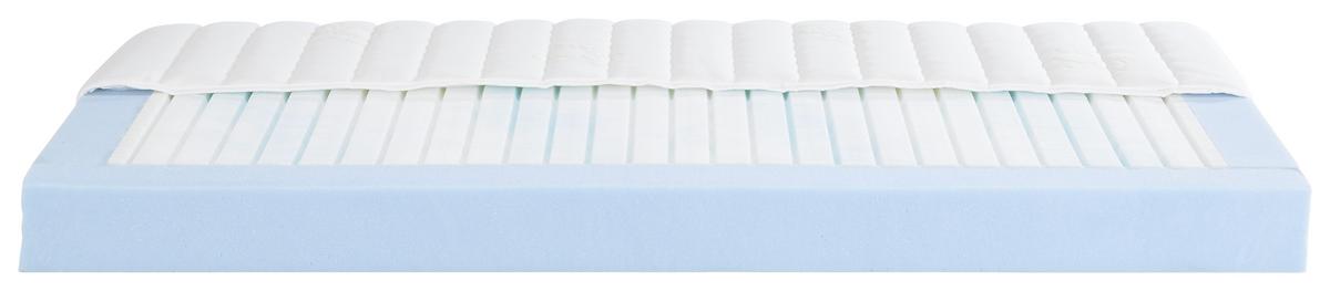 Kindermatratze Snow H2 ca. 70x140cm - Weiß, Textil (70/140cm)