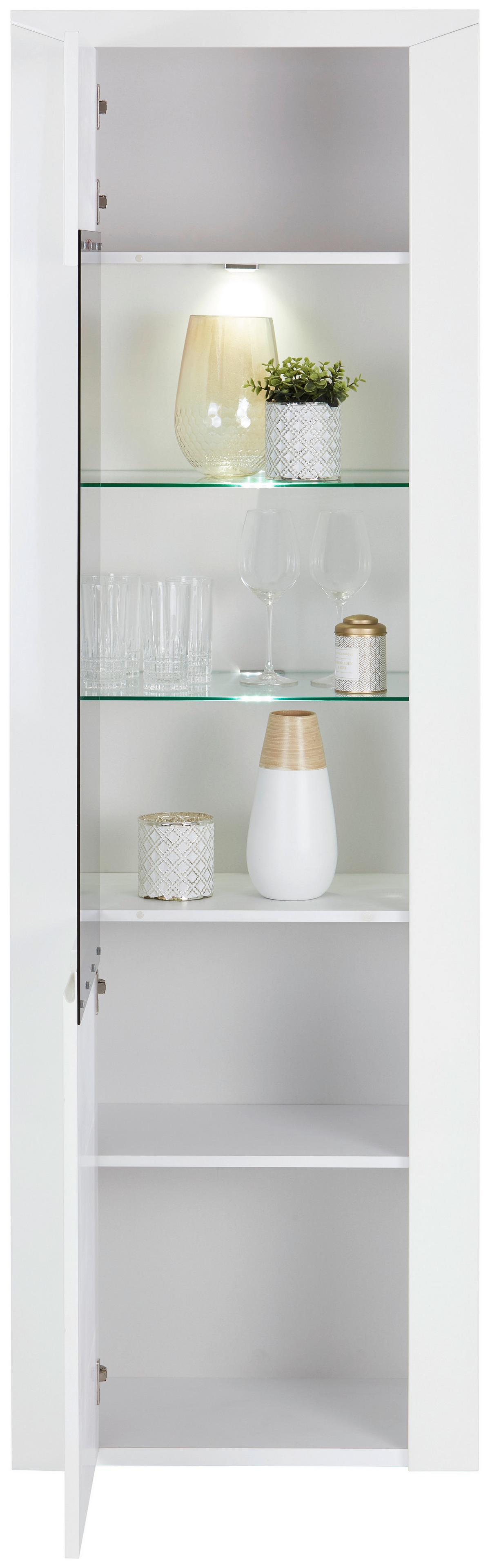 Set iluminat polițe sticlă LED - antracit, Modern, metal (6/2/1cm) - Modern Living