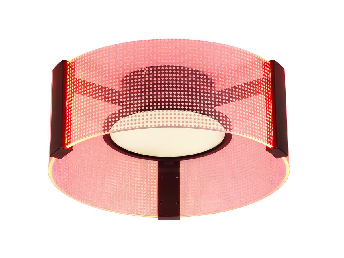 LAMPA SUFITOWA LED MARGE - czarny/biały, Modern, tworzywo sztuczne/metal (40/16,5cm) - Bessagi Home