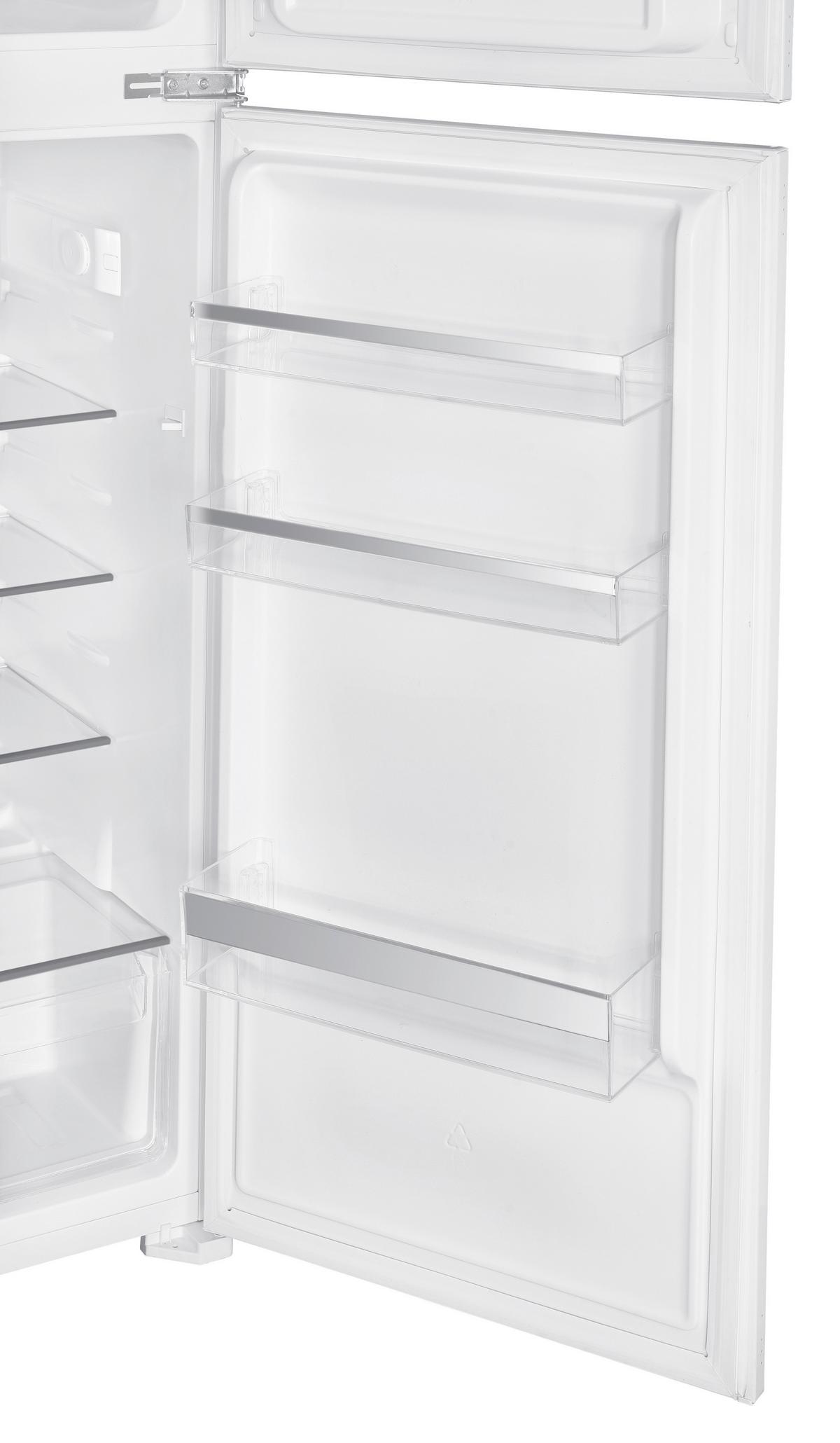 Kühl-Gefrier-Kombination WDD230 Weiß - Weiß, Basics, Kunststoff (54cm) - Wolkenstein