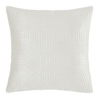 Zierkissen Boggy Weiß ca. 45x45cm - Weiß, MODERN, Textil (45/45cm) - Mömax