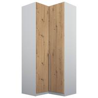 Kutni Ormar Za Odjeću Alabama - hrast Artisan/svijetlo siva, Moderno, drvni materijal (100/229/102cm) - Modern Living