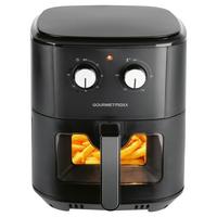 FRYTKOWNICA BEZTŁUSZCZOWA VKP12494 - czarny, Design, tworzywo sztuczne/metal (29,5/39/34cm) - GOURMETMAXX