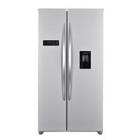 Side-by-Side WSBS518NFWDEIX Edelstahlfarben - Edelstahlfarben, KONVENTIONELL, Kunststoff/Metall (90/177/66cm) - Wolkenstein