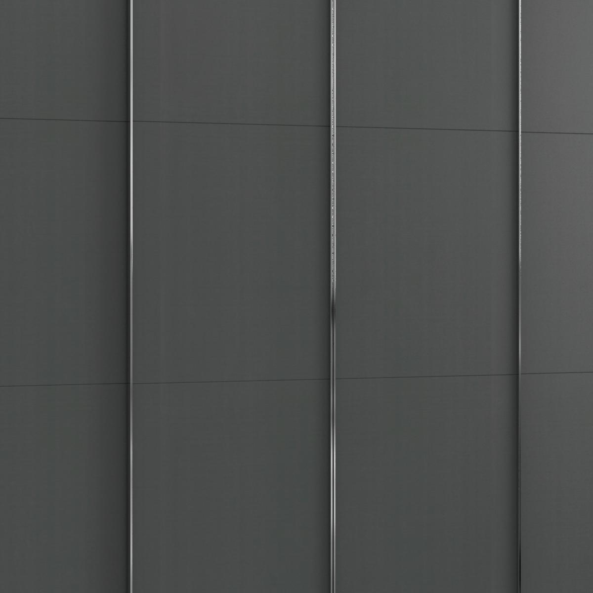 Ormar S Kliznim Vratima Level 36a - boje grafita/boje hrasta, Basics, drvni materijal/metal (350/216/65cm) - Modern Living