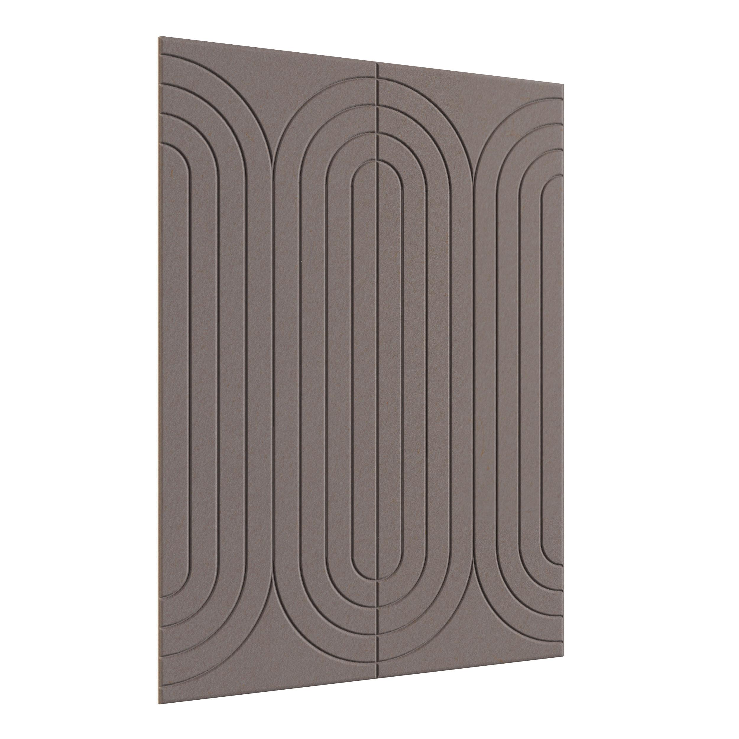 AKUSTIKPANEL MILLA - mocca, textil (90/120cm) - Mömax