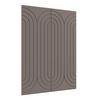 AKUSTIKPANEL MILLA - mocca, textil (90/120cm) - Mömax
