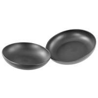 Set Posod Uno Black, 2-Delni - antracit, Basics, keramika - Creatable