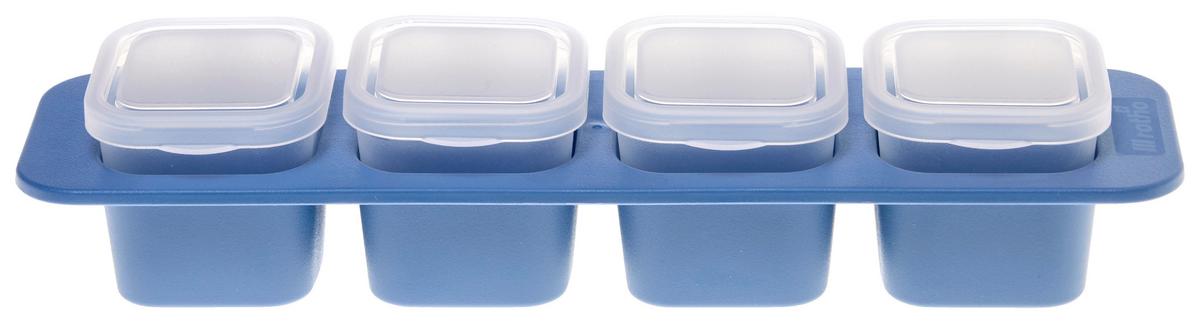 Gefrierdose Rotho-Domino Mini Hellblau - Hellblau, KONVENTIONELL (6,5/4,6/23cm) - Rotho