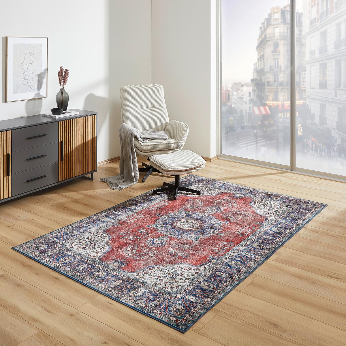 DYWAN VINTAGE CLASSIC EDITION - czerwony/różnokolorowy, Trend, tkanina (160/230cm) - Novel