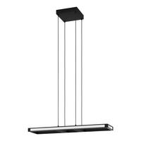 Led-pendelleuchte 99678* Savilanas-Z - Weiss/Schwarz, Design, Kunststoff/Metall (77/20/110cm) - Eglo