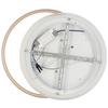 LED-TAKLAMPA KITKOL - vit/cappuccino, Modern, metall/plast (48/40/6cm) - Mömax
