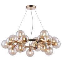 Pendelleuchte Dallas Goldfarben max. 28 Watt - Goldfarben, Trend, Glas/Metall (69/23,8/69cm) - MAYTONI