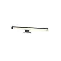 LED-Wandleuchte Lino Schwarz matt max. 7,5 Watt - Schwarz, Basics, Kunststoff (40/6/10,5cm) - Trio Leuchten