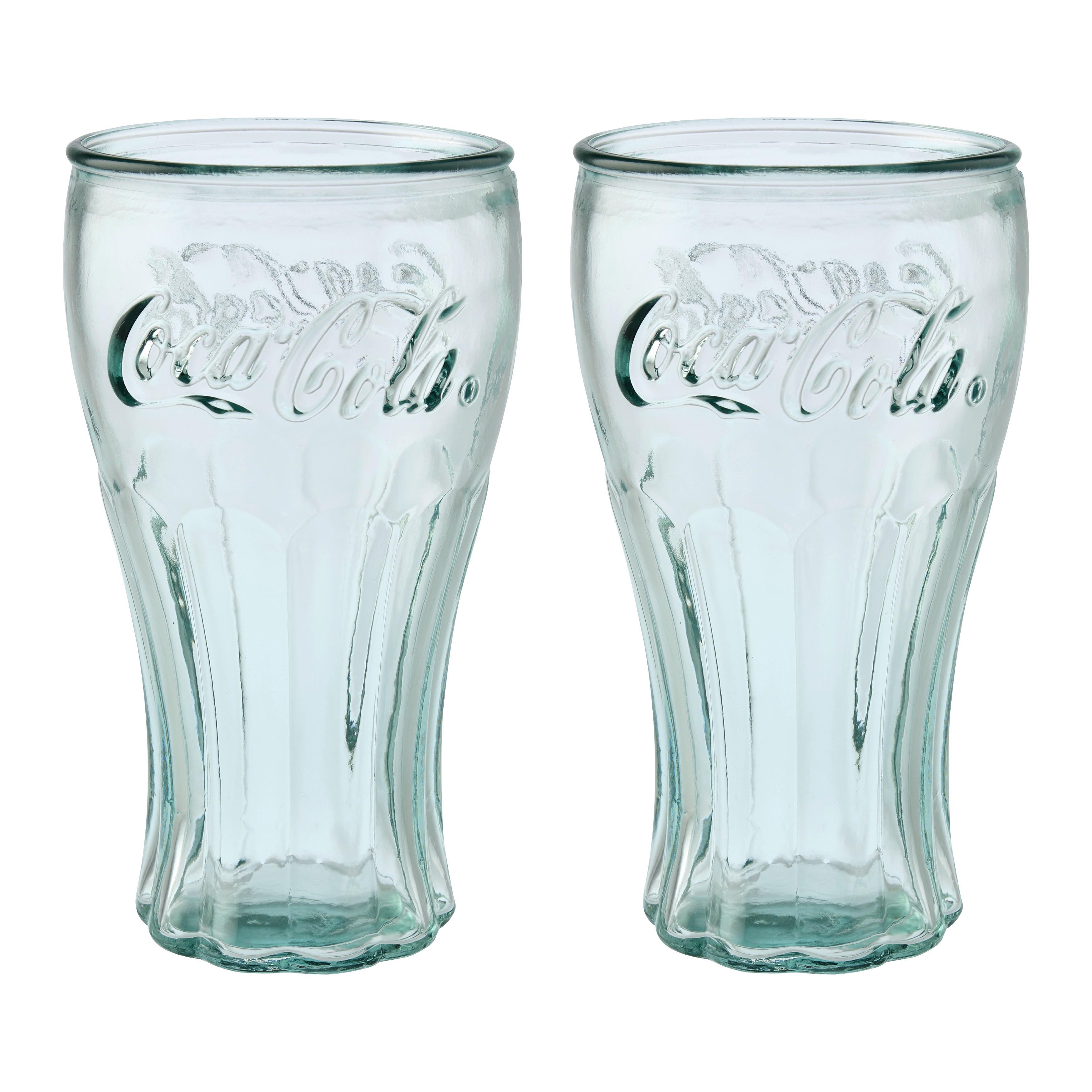 Set de pahare 2/1 Coca-Cola - cca. 0,45l - străveziu, Konventionell, sticlă (8.5/15.8cm)