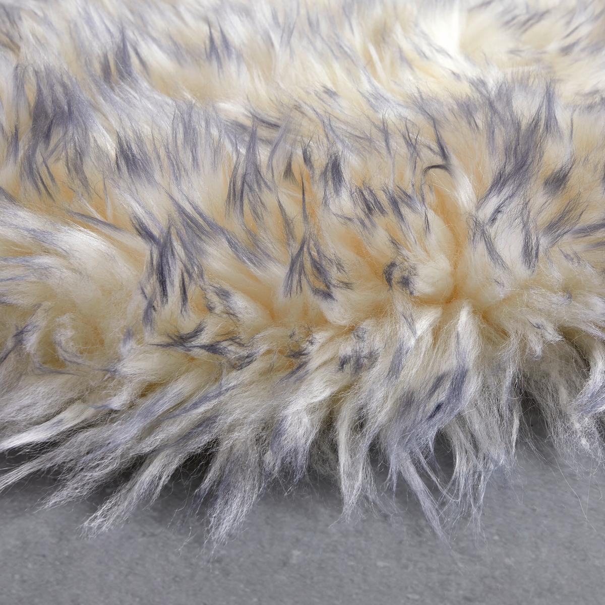 Schaffell Lea in Grau ca. 60x90cm - Grau, ROMANTIK / LANDHAUS, Textil (60/90cm) - Mömax