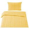 BETTWÄSCHESET MARBLE - Gelb, Konventionell, Textil (160/210cm) - Modern Living