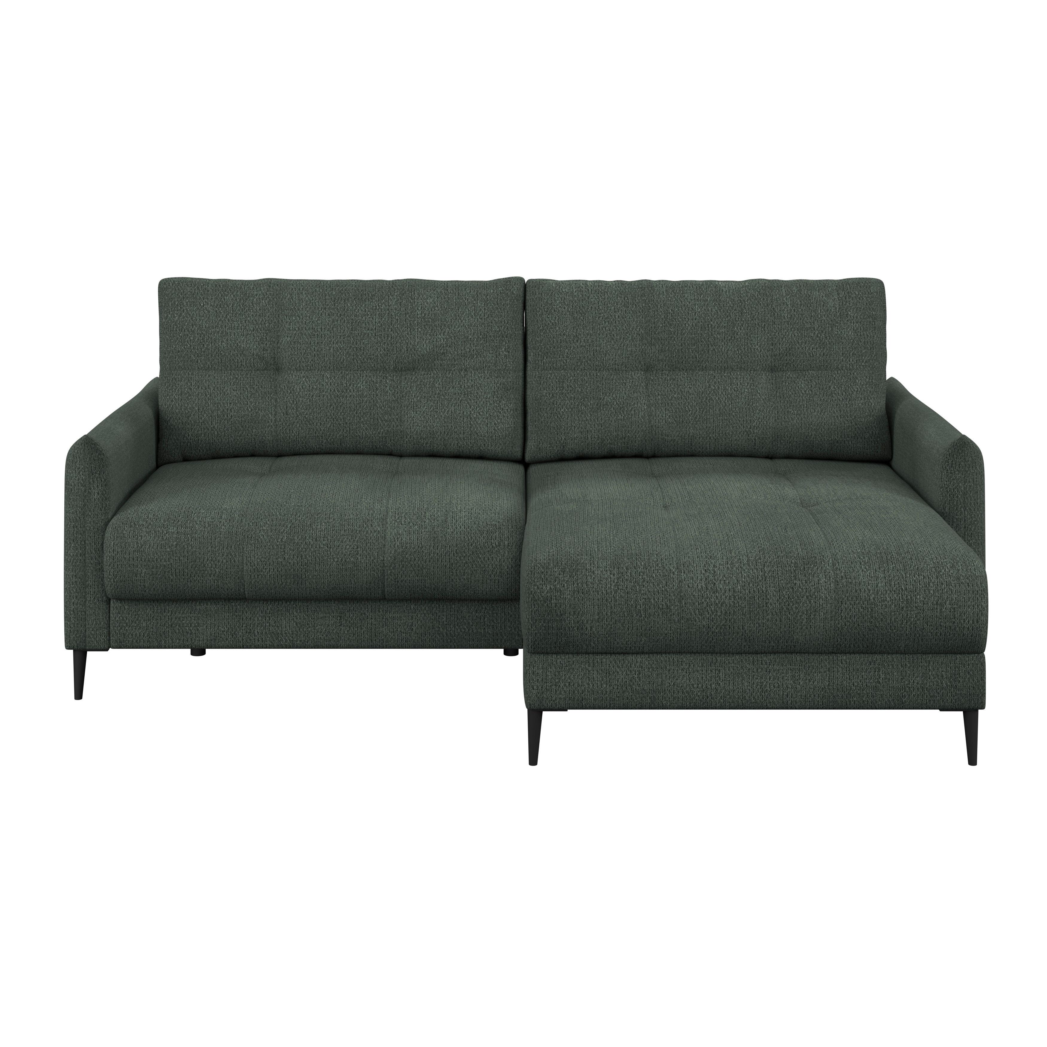 Kutna Garnitura Polis - tamno plava/tamno zelena, Trend, tekstil/metal (221/142cm) - Ondega