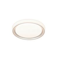 LAMPA SUFITOWA LED ROCHESTER *SBN* - biały, Basics, tworzywo sztuczne/metal (40/7,53cm) - Novel