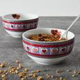 Müslischalenset aus Porzellan 2-teilig ''Heidi'' - Multicolor, Keramik (14/7,5cm) - Bessagi Home Müslischalenset aus Porzellan 2-teilig ''Heidi'' - Multicolor, Keramik (14/7,5cm) - Bessagi Home