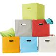 Aufbewahrungsbox Elli - Weiß, KONVENTIONELL, Karton/Kunststoff (33/33/32cm) - MÖMAX modern living