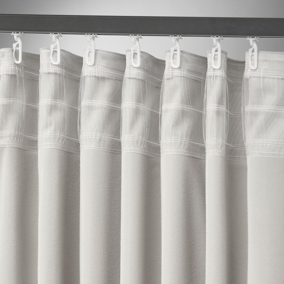 Fertigvorhang Viola Beige ca. 140x245cm - Beige, KONVENTIONELL, Textil (140/245cm) - Premium Living