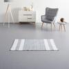HANDVÄVD MATTA ELISA - ljusgrå, Modern, textil (80/150cm) - Mömax