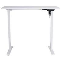 Radni Stol Emil 2 - bijela, Moderno, drvni materijal/metal (120/118/60cm) - Modern Living