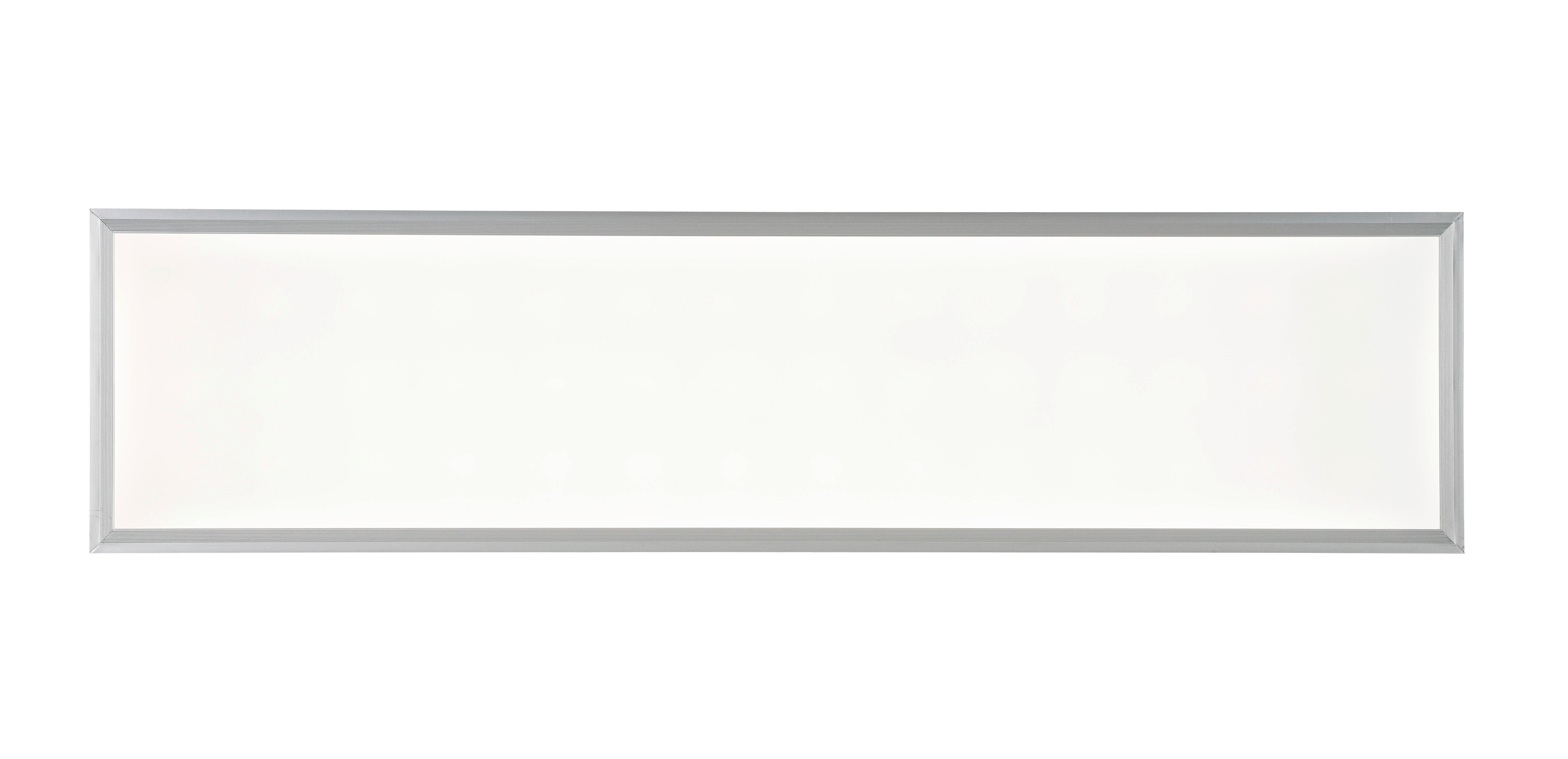 LED-TAKLAMPA CORNELIUS -AKT- - vit/silver, Modern, metall/plast (120/30/7,5cm) - Mömax
