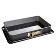Tortenform Beate - Silberfarben/Goldfarben, Metall (42.5/29.5/7.5cm) - Mömax modern living