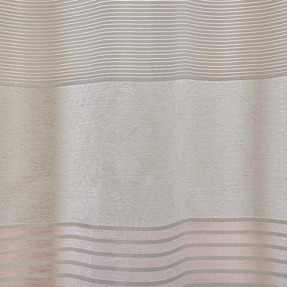 ZASŁONA NA PRZELOTKACH JOOP! J-GLEAM - jasnoszary/kremowy, Design, tkanina (140/250cm) - Joop!