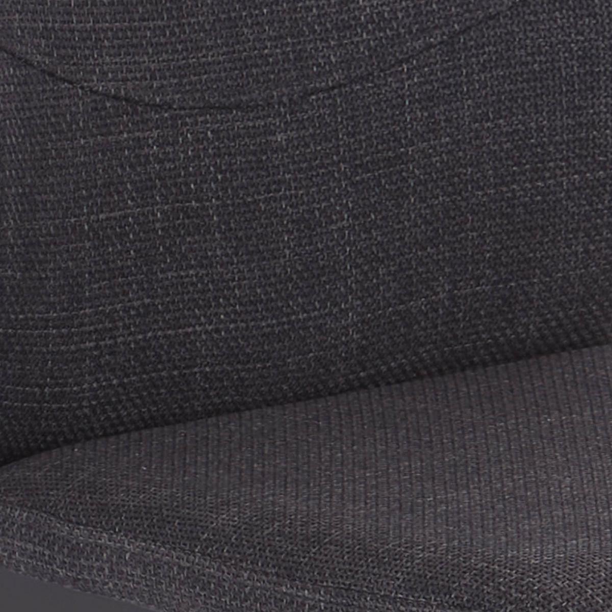 Scaun AUGUSTA - antracit/negru, Konventionell, lemn/metal (45/84/56cm)
