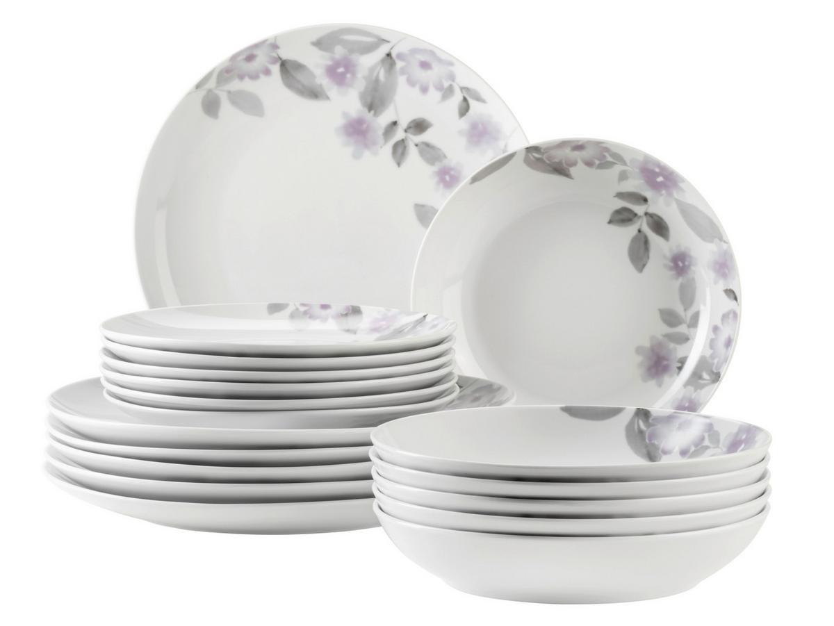 TAFELSERVICE 934136 TAFELSERVICE SONO - Weiss, Basics, Keramik - Mäser